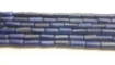 Lapis lazuli tube beads