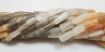 Multi Moonstone tube beads