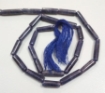 Sodalite tube beads