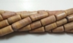 Picture of Yellow Bio Jasper tube beads