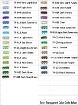 Transparent Color Card