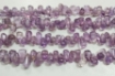 Picture of Amethyst side drilled drop beads