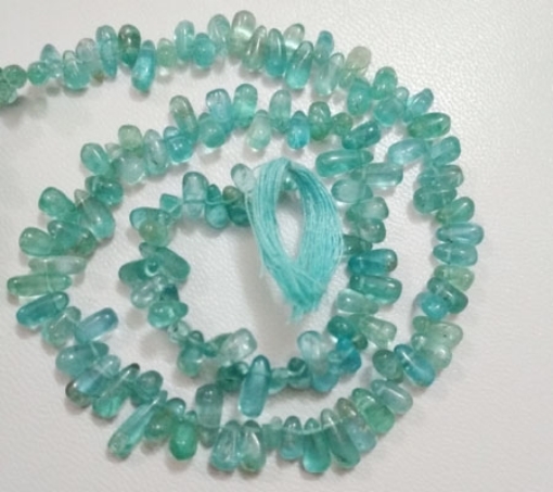 Picture of Apatite side drilled drop beads