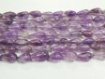 Picture of Amethyst dark top drilled drop beads