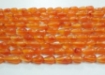 Picture of Carnelian top drilled drop beads