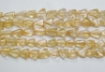 Citrine triangle beads