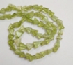 Peridot triangle beads