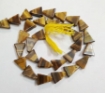 Tiger Eye triangle beads