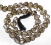 Smoky Quartz Heart Beads