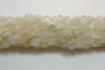 White Moonstone Heart Beads