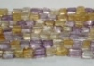 Ametrine Chicklet Beads