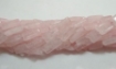 Rose Quartz Chicklet Beads