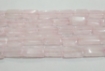 Rose Quartz Chicklet Beads