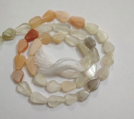 Multi Moonstone Pears Beads