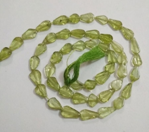 Peridot Pears Beads