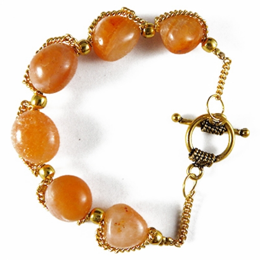 Carnelian Tumble Bracelet