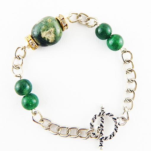 Green Aventurine Tumble Bracelet