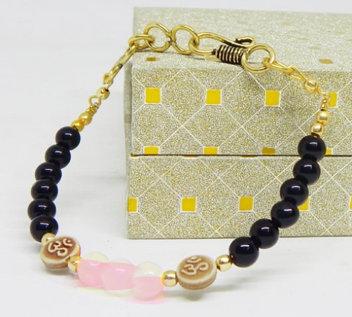 Hakik & Rose Quartz Bracelet