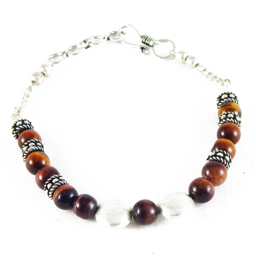 Tiger Eye Beads Bracelet