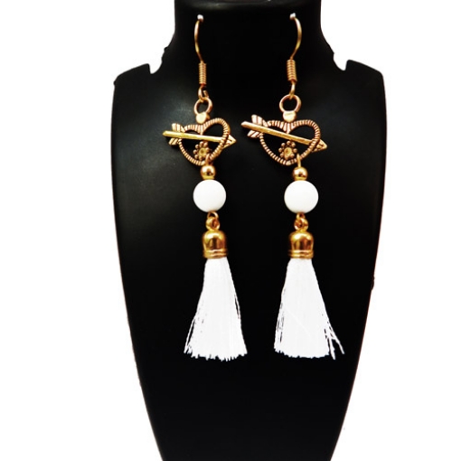 White King Fancy Earrings