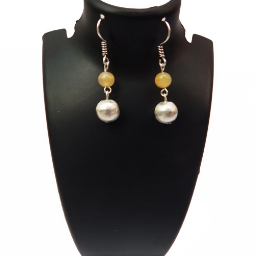 Yellow Aventurine Fancy Earrings