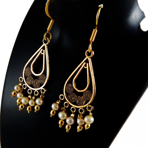 Pearl Beads Fancy Earrings