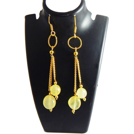 Yellow Aventurine Earrings