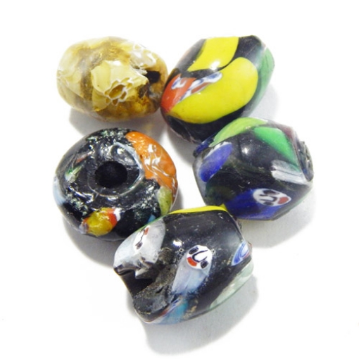  Big Hole Glass Beads, Free and Fast Shipping