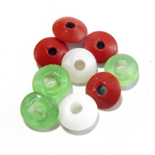  Big Hole Glass Beads, Free and Fast Shipping