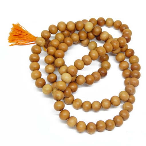 White Sandalwood Mala 10mm