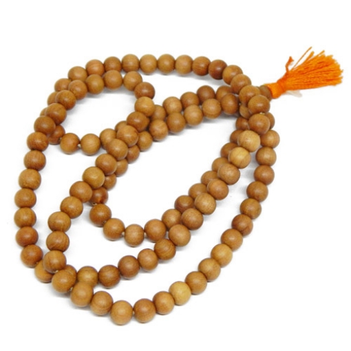 White Sandalwood Mala 8mm