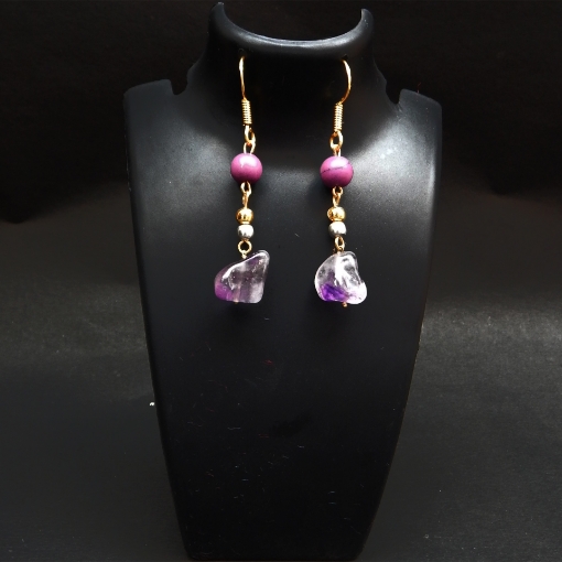 Picture of  Gem Stone Fancy Earrings